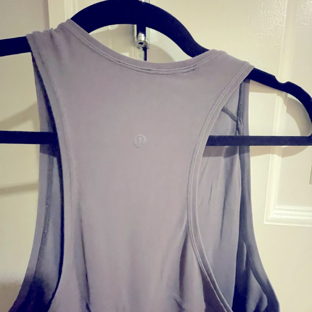 Lululemon size 6 purple maxi dress. Slits on both sides from ankle to mid calf